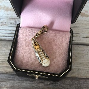 Juicy Couture Jewelry - Juicy Couture Rare Sneaker Lace Shoe Pendant Charm Juicy Couture Jewelry - Juicy Couture Rare Sneaker Lace Shoe Pendant Charm